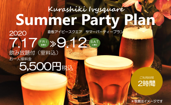 2020 Summer Party Plan