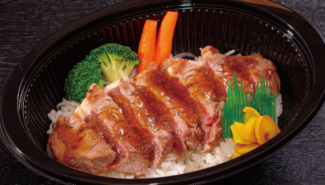 ステーキ丼(牛ロース150g)