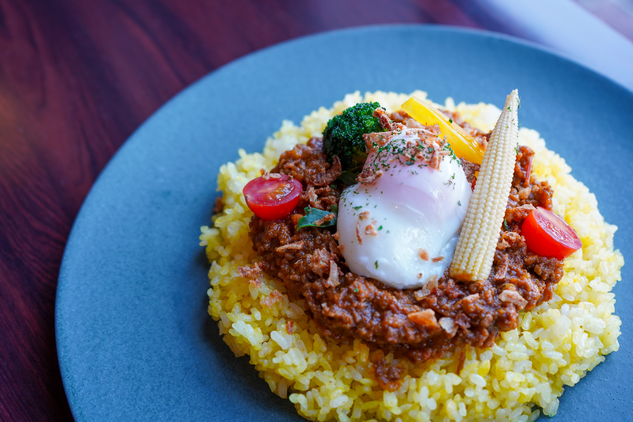 温玉キーマカレー